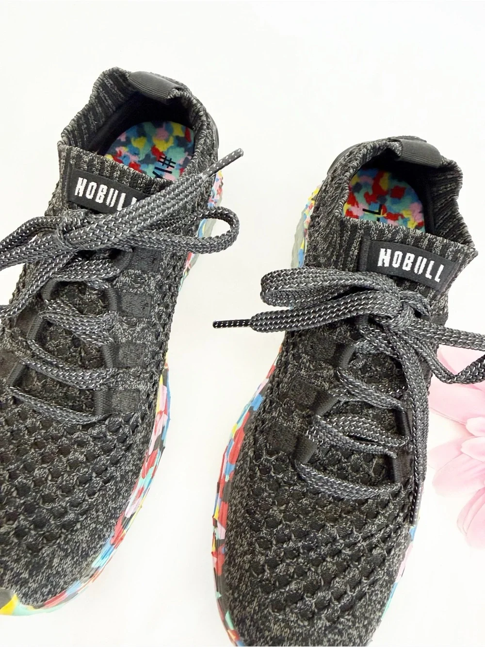 NOBULL Wild Aspire Allday Diamond Knit Runner Crossfit Sneakers Limited Color - Picture 4 of 11